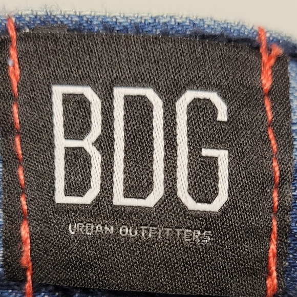 BDG Womens Bella Low-Rise 100% Cotton Flare Jeans With Side Zip&Button Size 32 - Picture 10 of 13